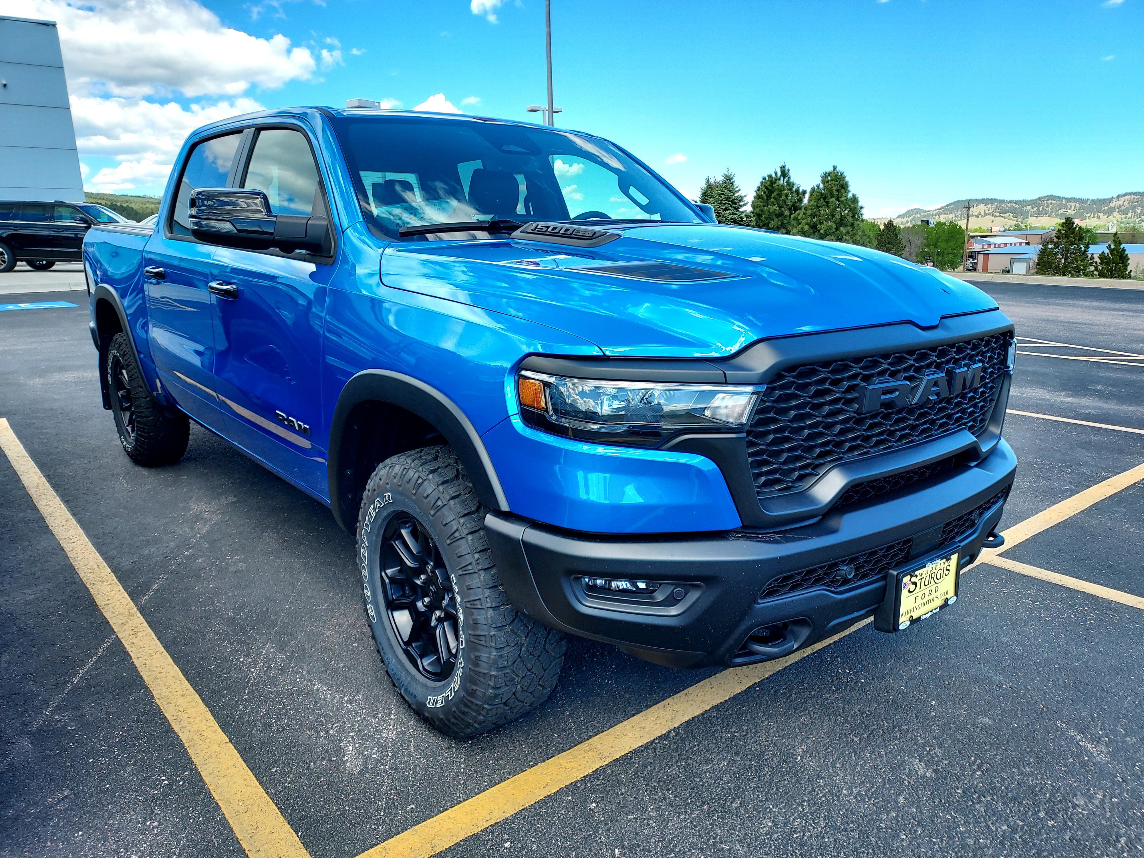 Used 2025 Hydro Blue Pearlcoat Ram Rebel image 9