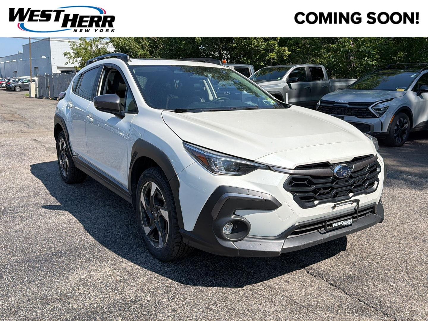 Used 2024 Crystal White Pearl Subaru Limited image 1