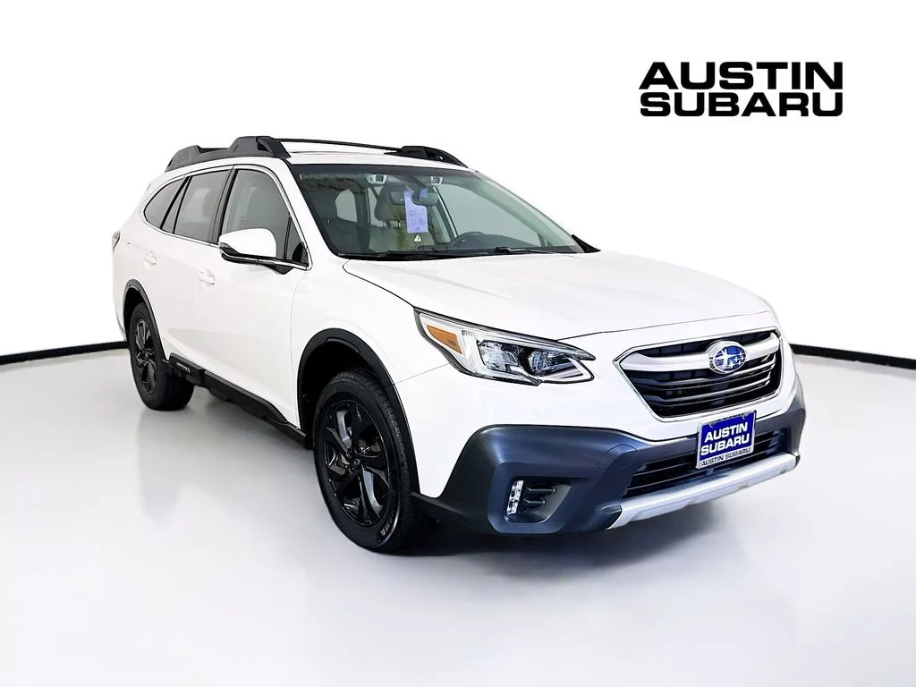 Certified Used 2022 White Subaru Limited image 1