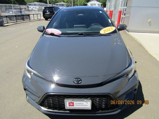 Certified Used 2023 Midnight Black Metallic Toyota XSE image 2