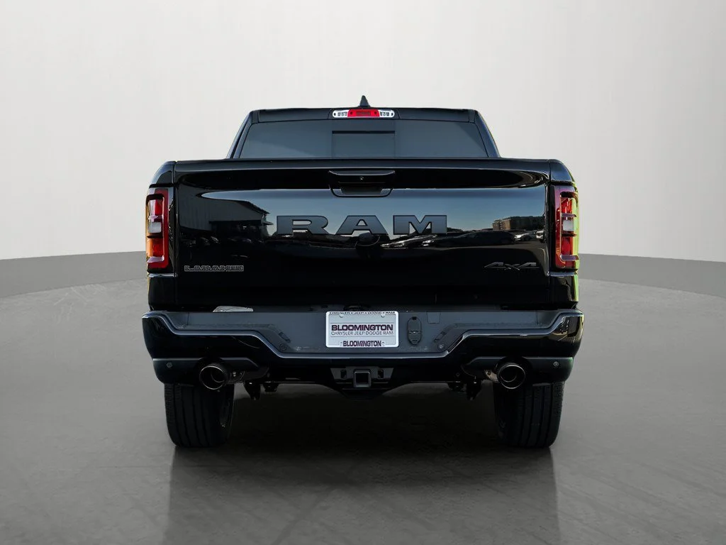 New 2026 Diamond Black Crystal Pearlcoat RAM Laramie image 4