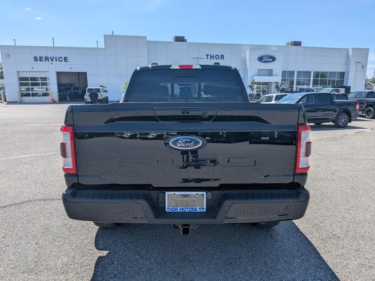 Used 2023 Black Ford Lariat 4wd Supercrew image 6