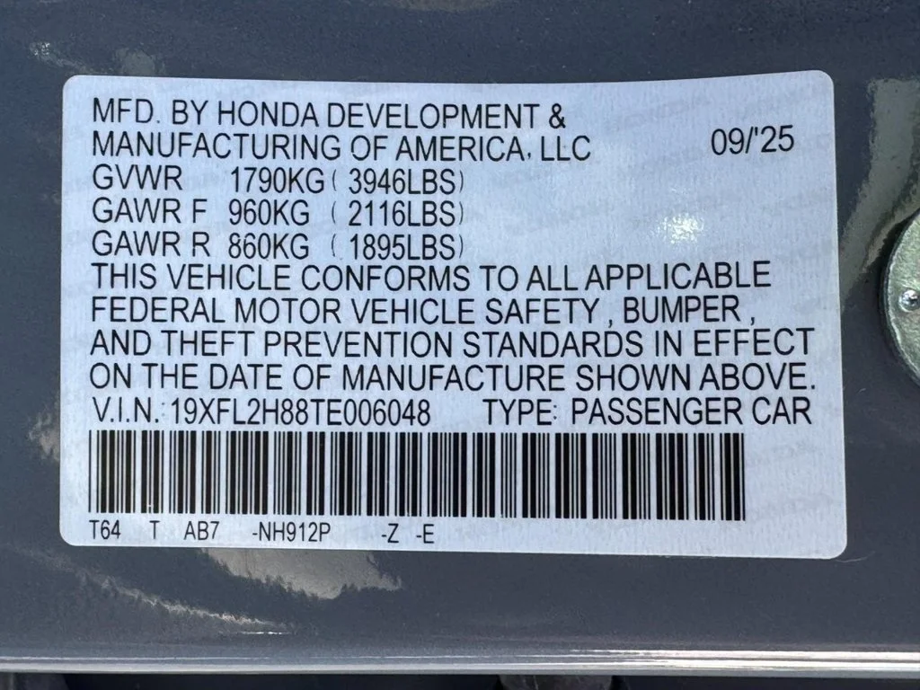 Certified Used 2026 Gray Honda Sport image 24