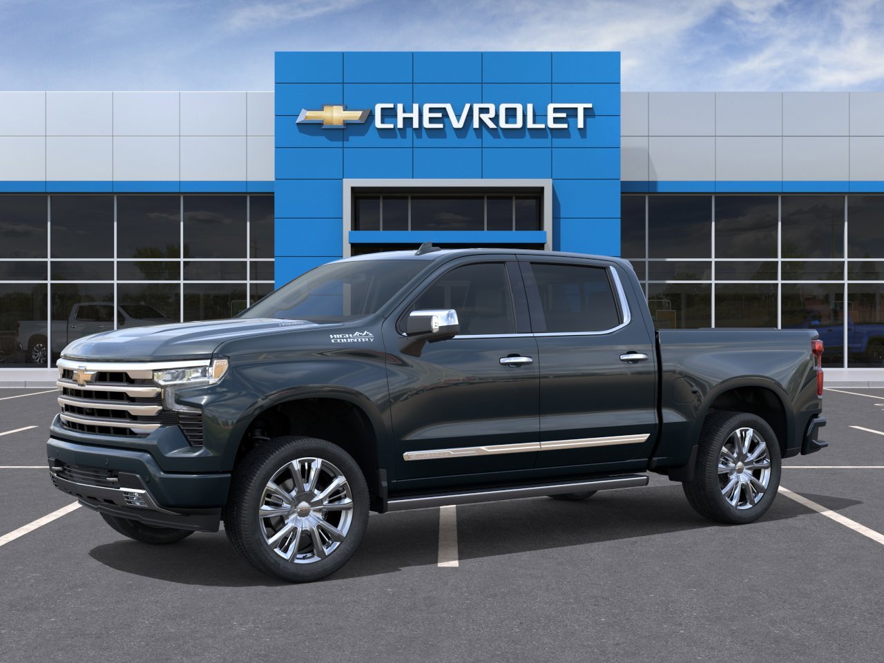 New 2026 Cypress Gray Chevrolet High Country image 2