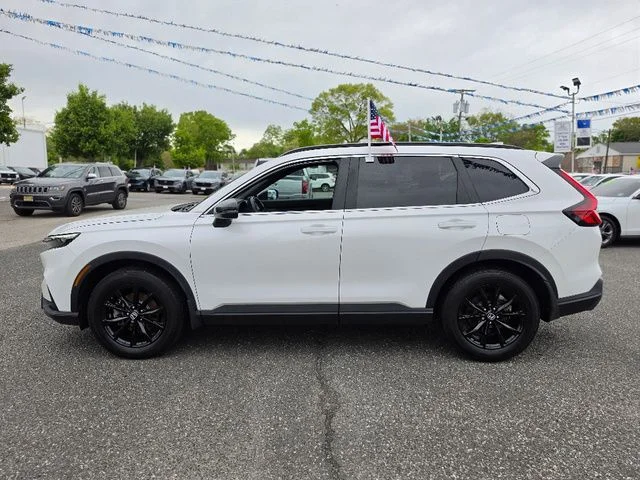 Used 2024 Platinum White Pearl Honda Sport image 2