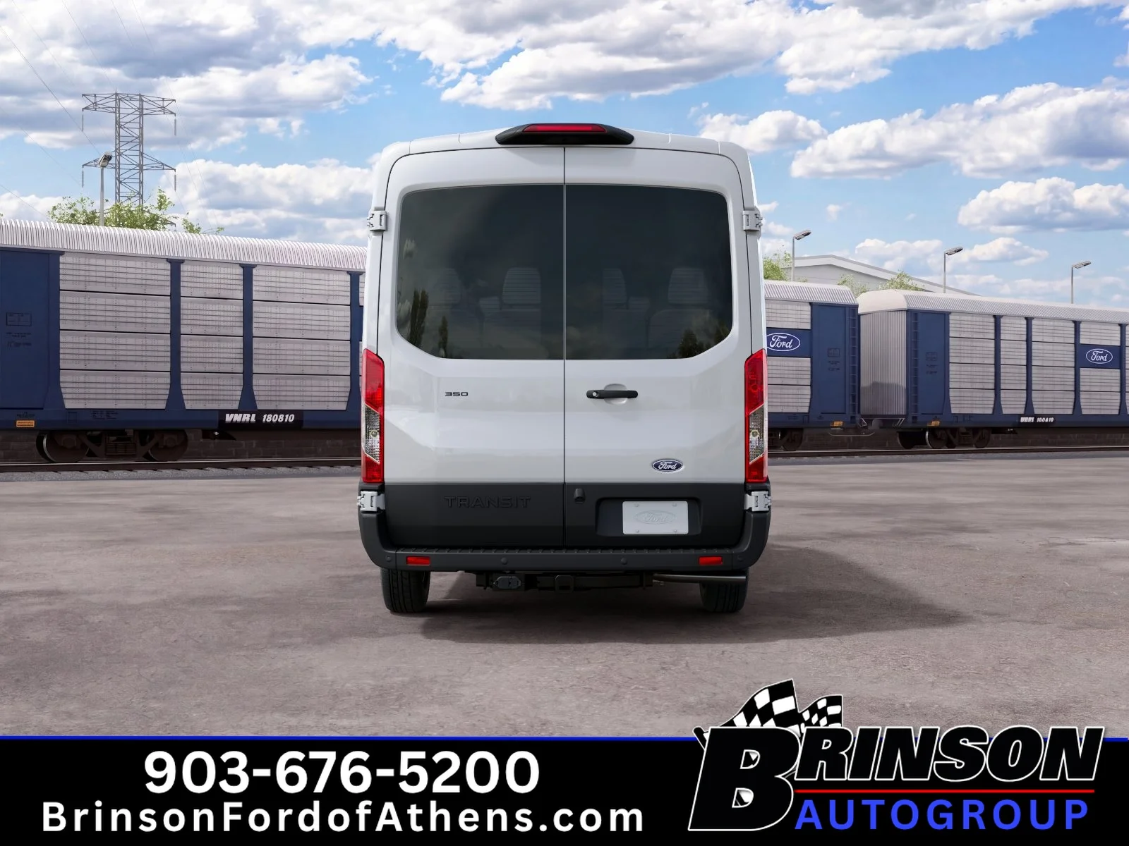 New 2027 Oxford White Ford Passenger Van XL image 7