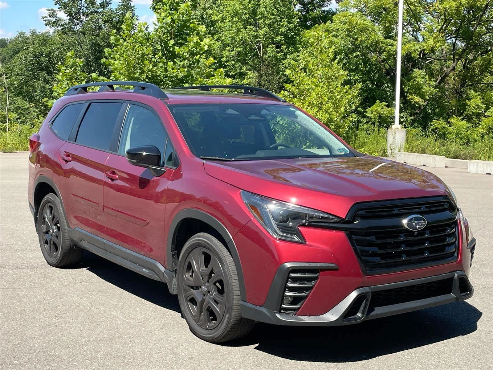Used 2024 Crimson Red Pearl Subaru Onyx Edition Limited image 7