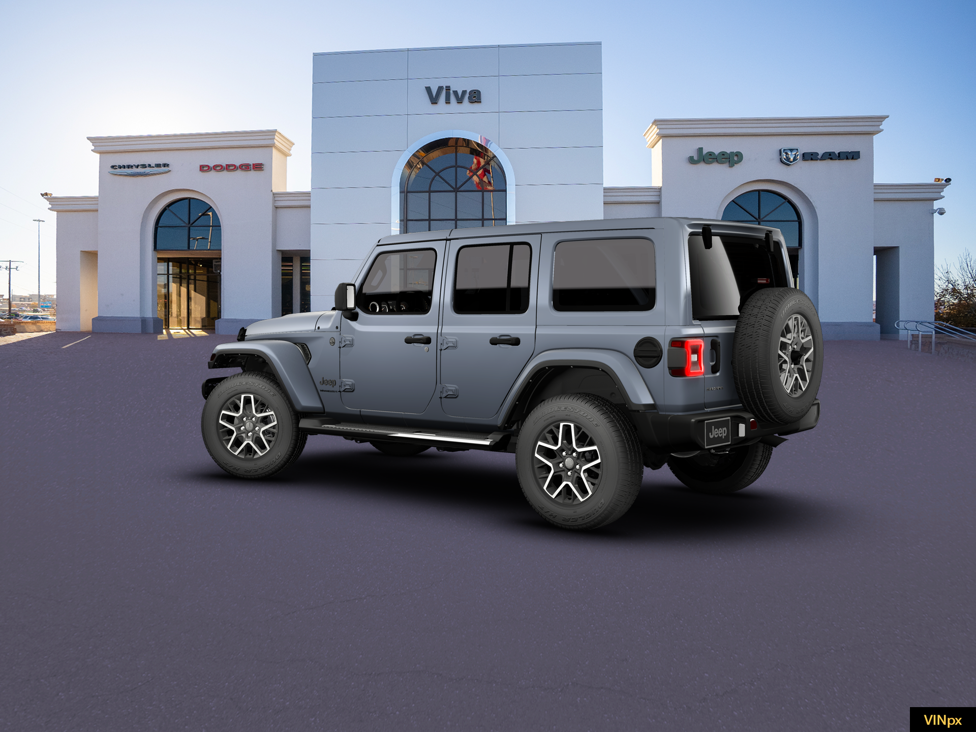 New 2026 Anvil Clear-Coat Exterior Paint Jeep Sahara image 4