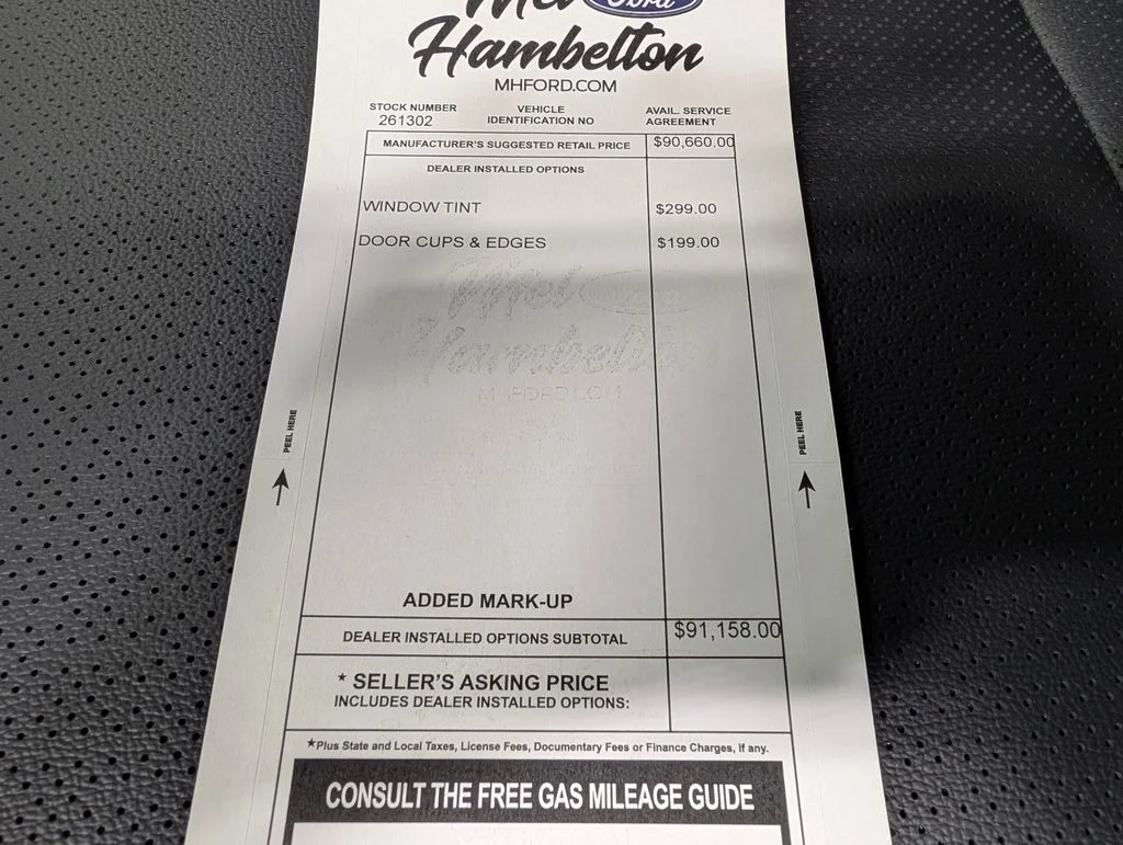 New 2026 Agate Black Metallic Ford F-350® Lariat® image 38
