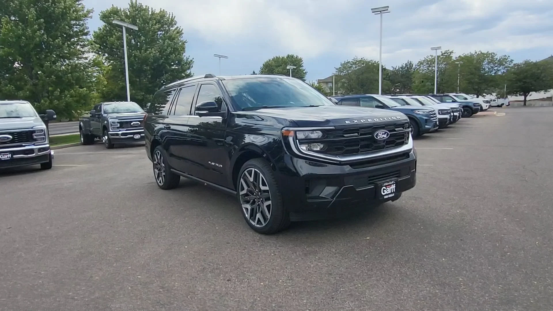 New 2027 Agate Black Metallic Ford Platinum image 7