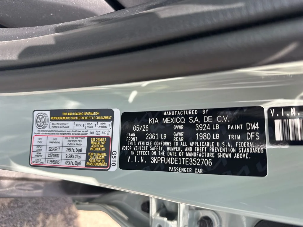 New 2026 Blue Kia EX image 31
