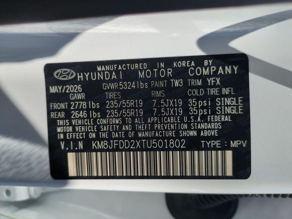 New 2026 White Hyundai Limited image 35