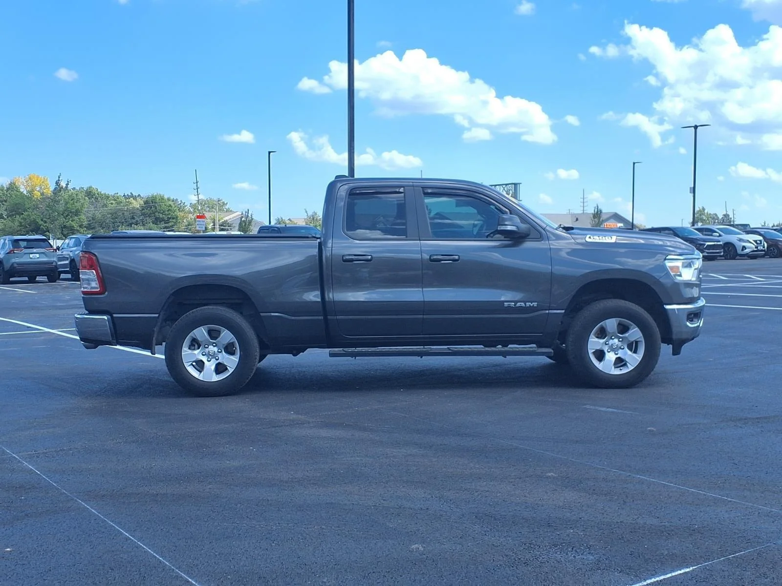 Used 2022 Diamond Black Crystal Pearlcoat Ram Big Horn image 30