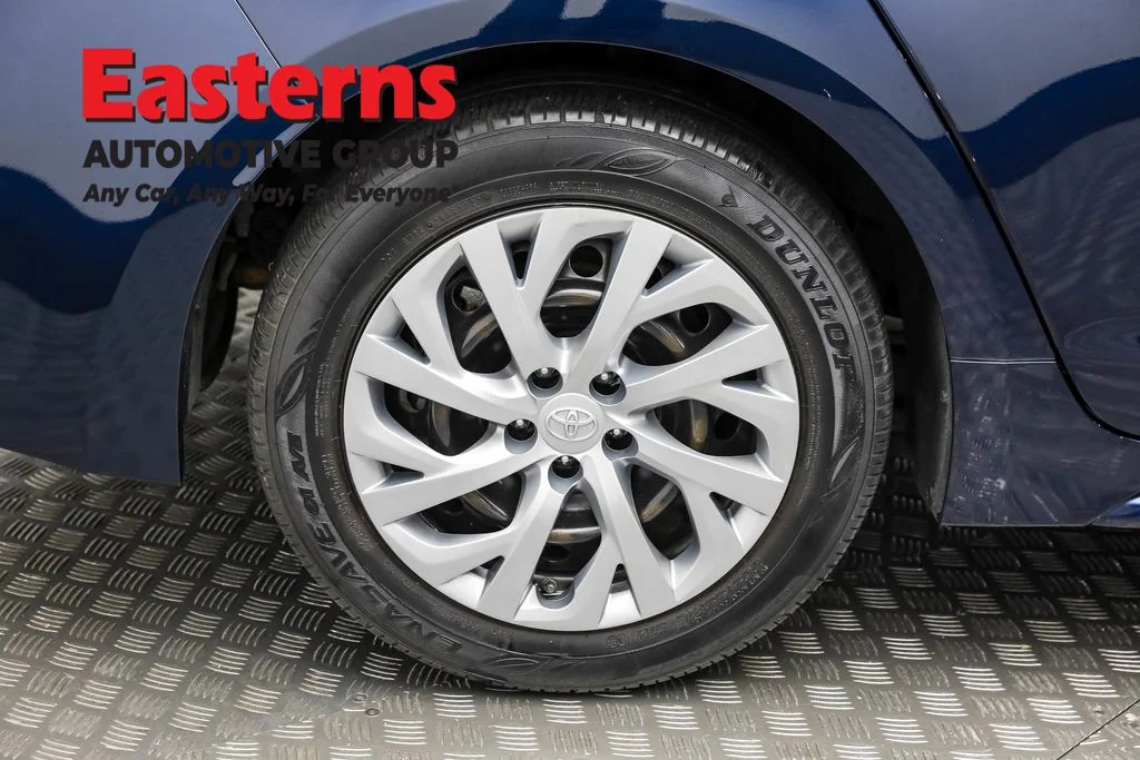 Used 2021 Blue Toyota LE image 28