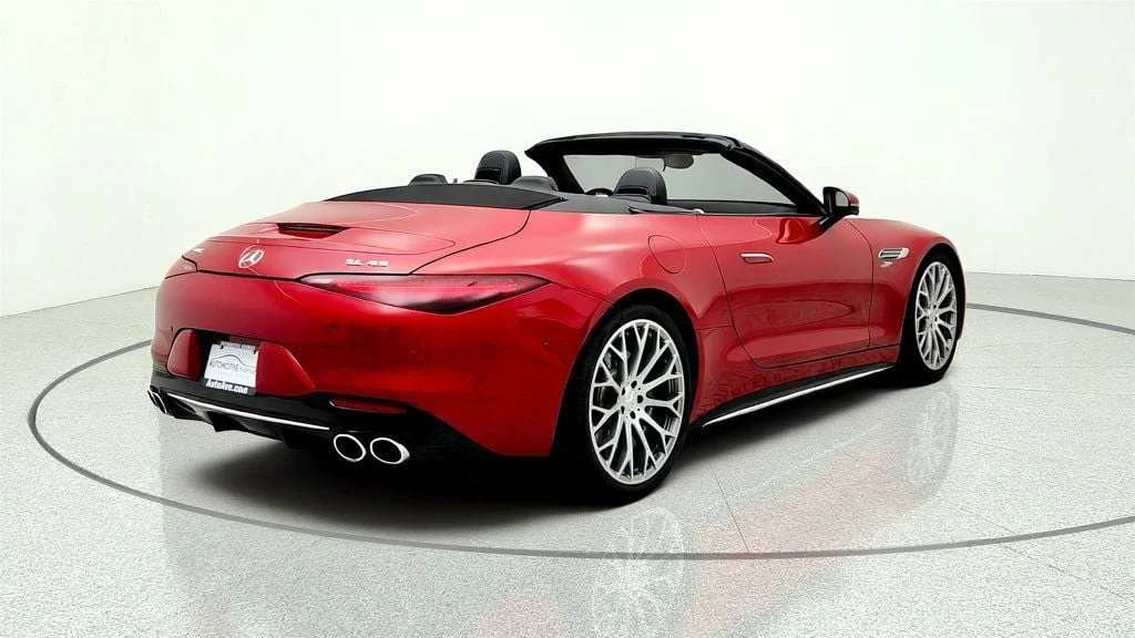 Used 2025 MANUFAKTUR Patagonia Red Metallic Mercedes-Benz AMG® SL 43 Roadster, Performance Trim Line w/ Burmester Audio image 5