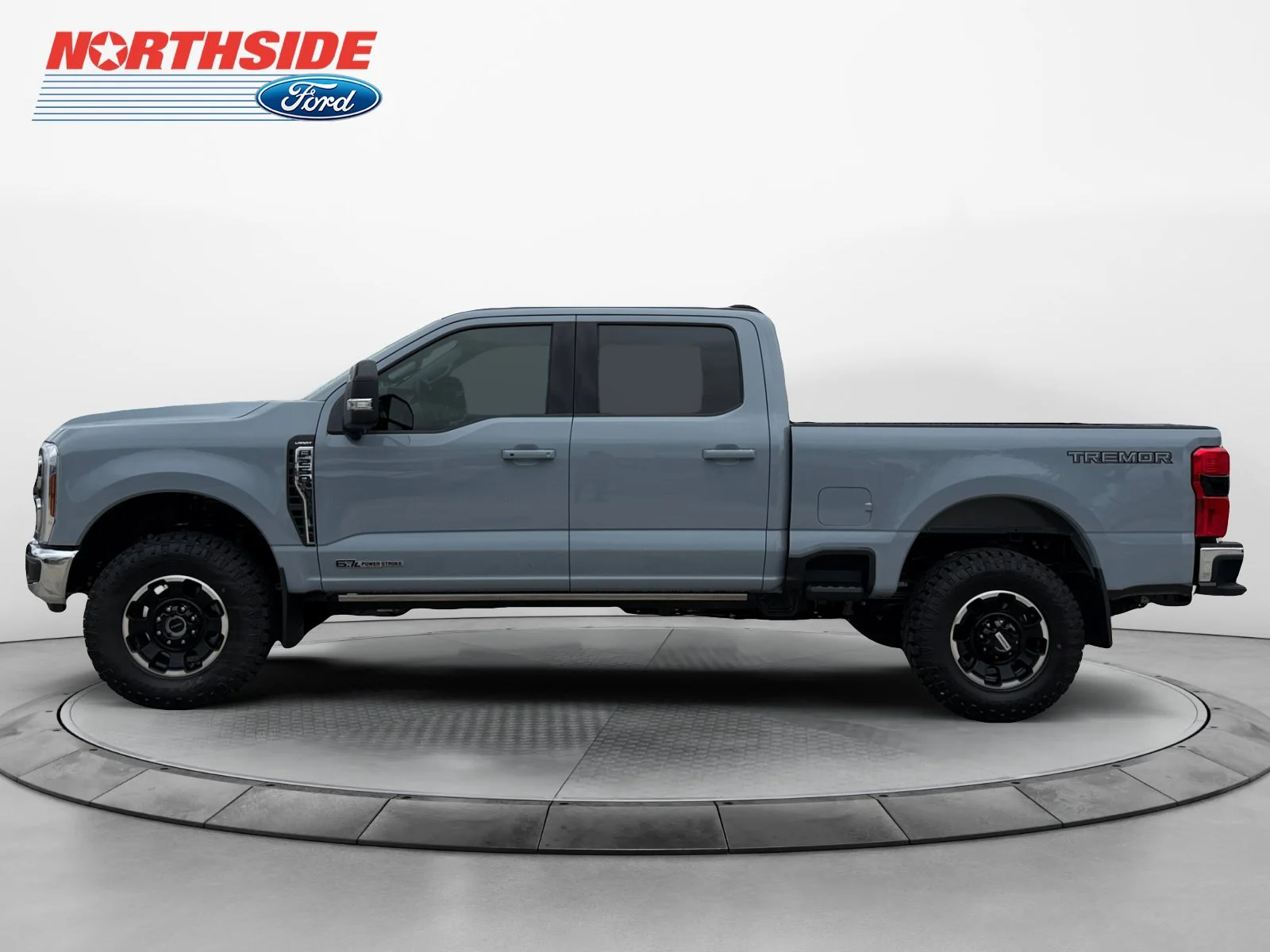 New 2026 Glacier Gray Metallic Tri-Coat Ford LARIAT image 4