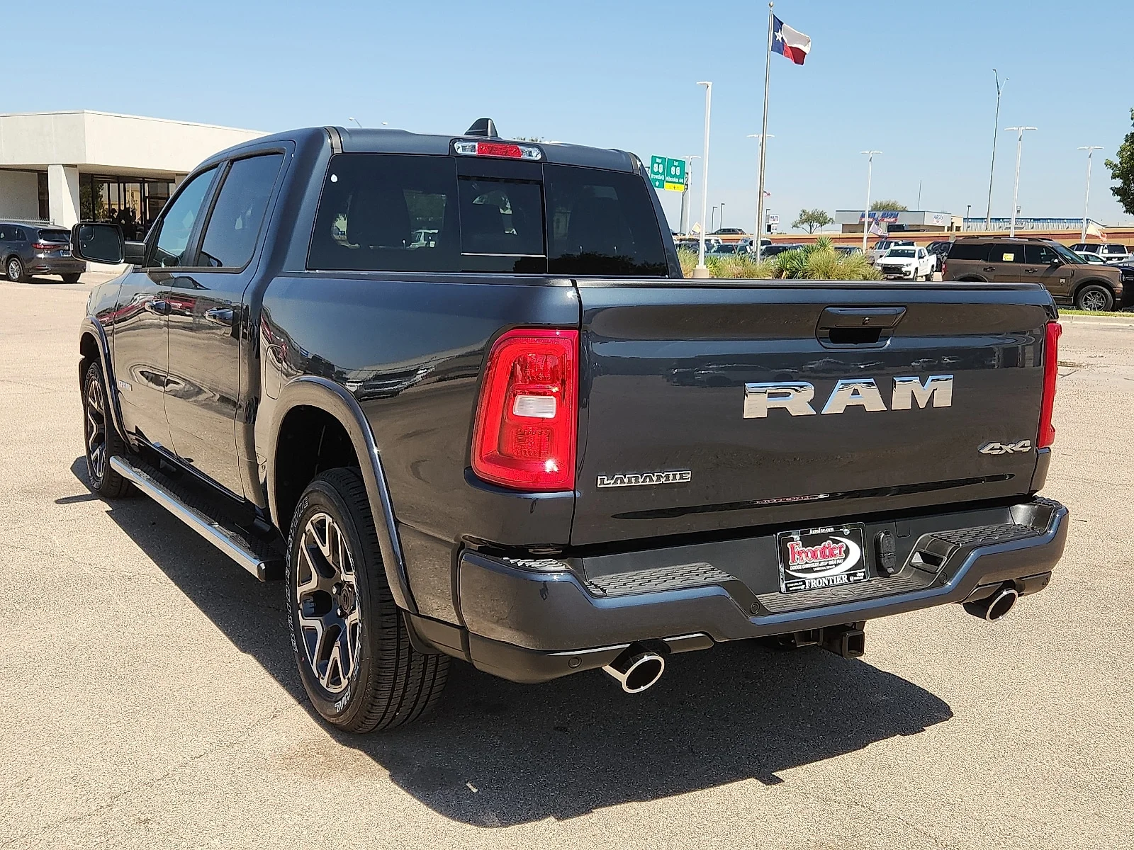 New 2026 Forged Blue Metallic  Paint Ram LARAMIE CREW CAB 4X4 5