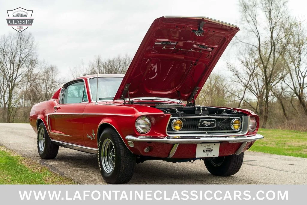 Used 1968 Red Ford Fastback image 42