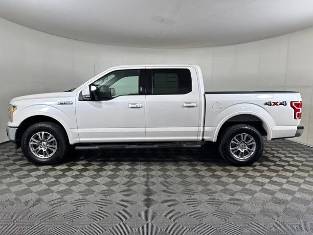 Used 2019 White Platinum Ford Lariat image 7