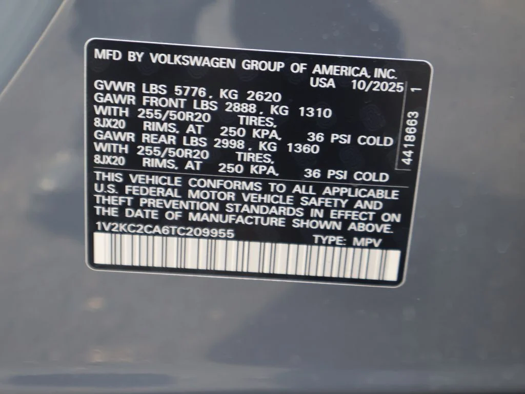 New 2026 Gray Volkswagen 2.0T SE w/Technology image 47