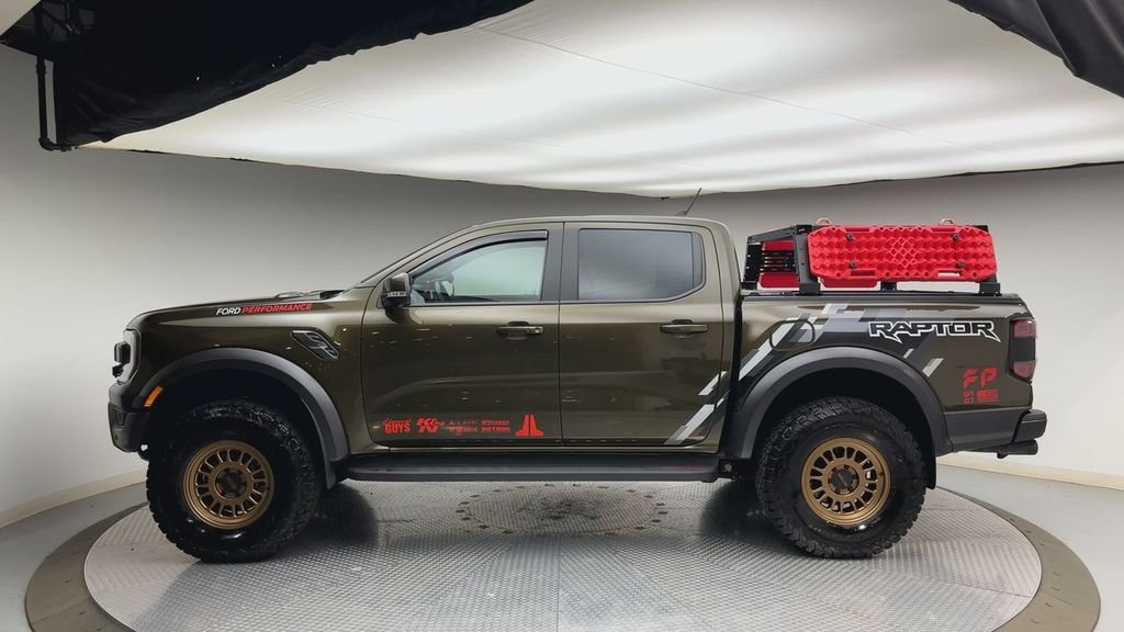Used 2025 Green Metallic Ford Raptor image 5