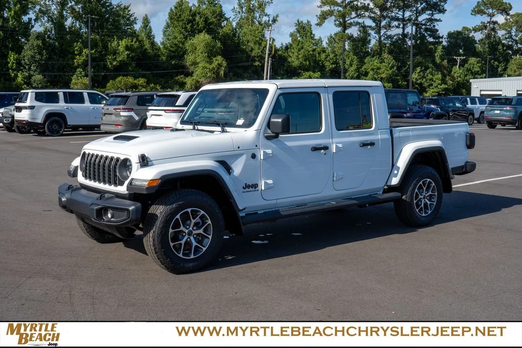 New 2026 Bright White Clear-Coat Exterior Paint Jeep Sport S image 2