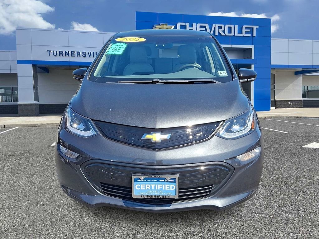 Certified 2021 Chevrolet Bolt EV LT with VIN 1G1FY6S05M4113114 for sale in Washington Township, NJ