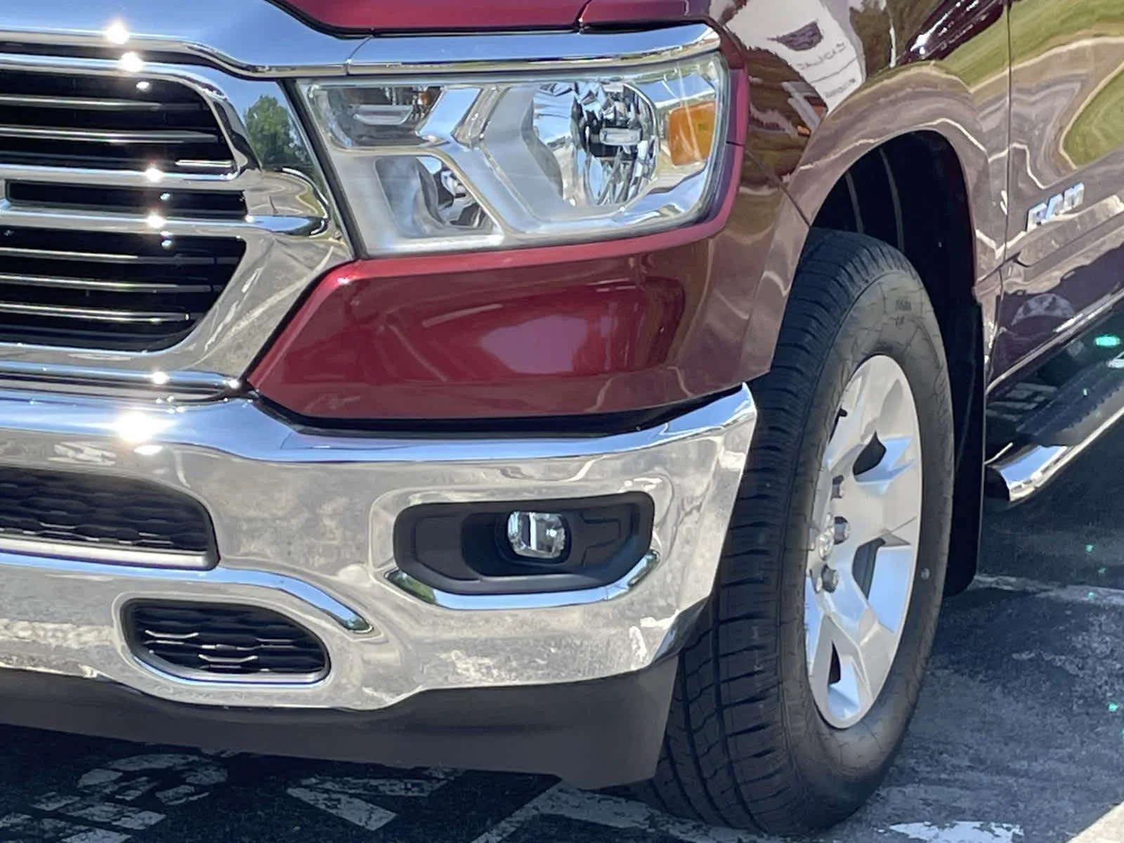 Used 2021 Delmonico Red Pearlcoat Ram Big Horn image 13