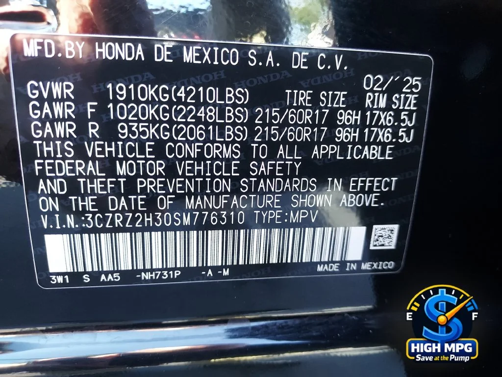 Used 2025 Black Honda LX image 35