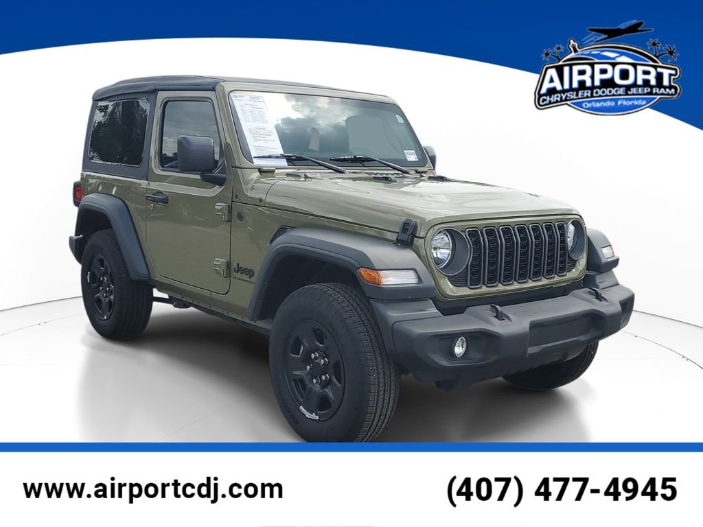 Used 2025 Green Jeep Sport image 1