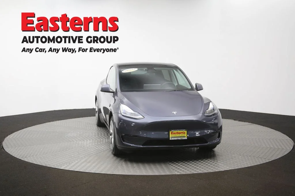 Used 2021 Gray Tesla Long Range image 46