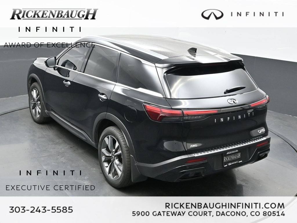 Certified Used 2023 Black INFINITI LUXE image 40