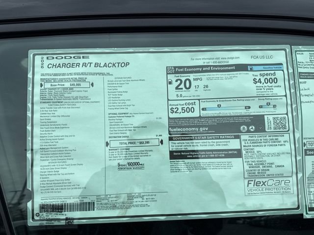 New 2026 Diamond Black Crystal Pearlcoat Dodge R/T image 23