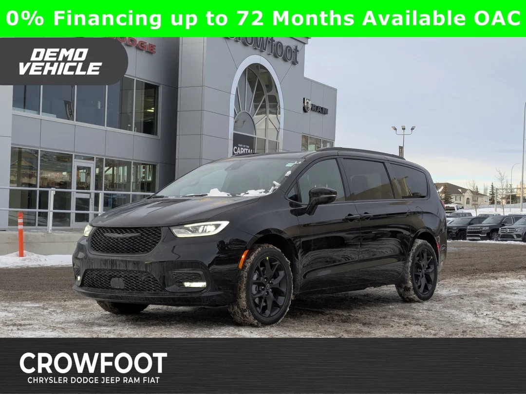 New 2026 Black Chrysler Limited - - AWD - 360 Camera - Vented Seats - AWD System - Remote Start & More! image 1
