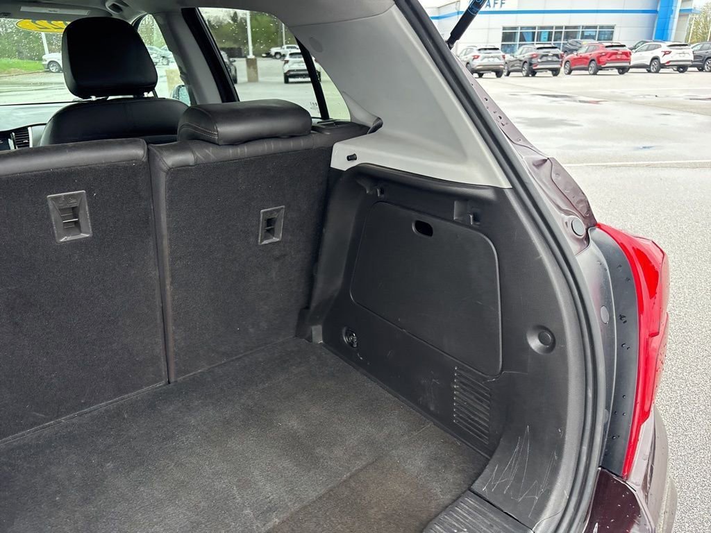 Certified Used 2022 Black Cherry Metallic Chevrolet LT image 8