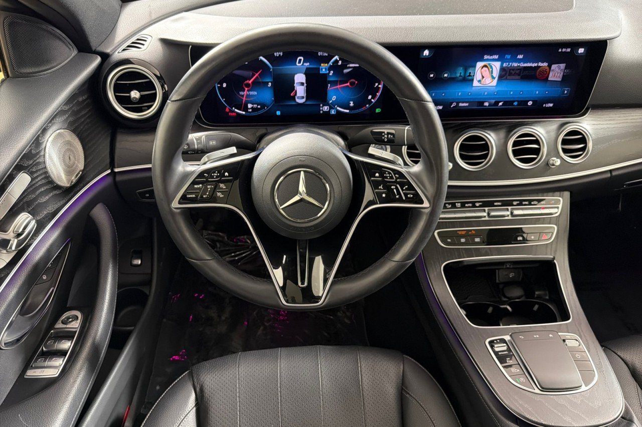 Certified Used 2023 Black Mercedes-Benz E 350 image 13
