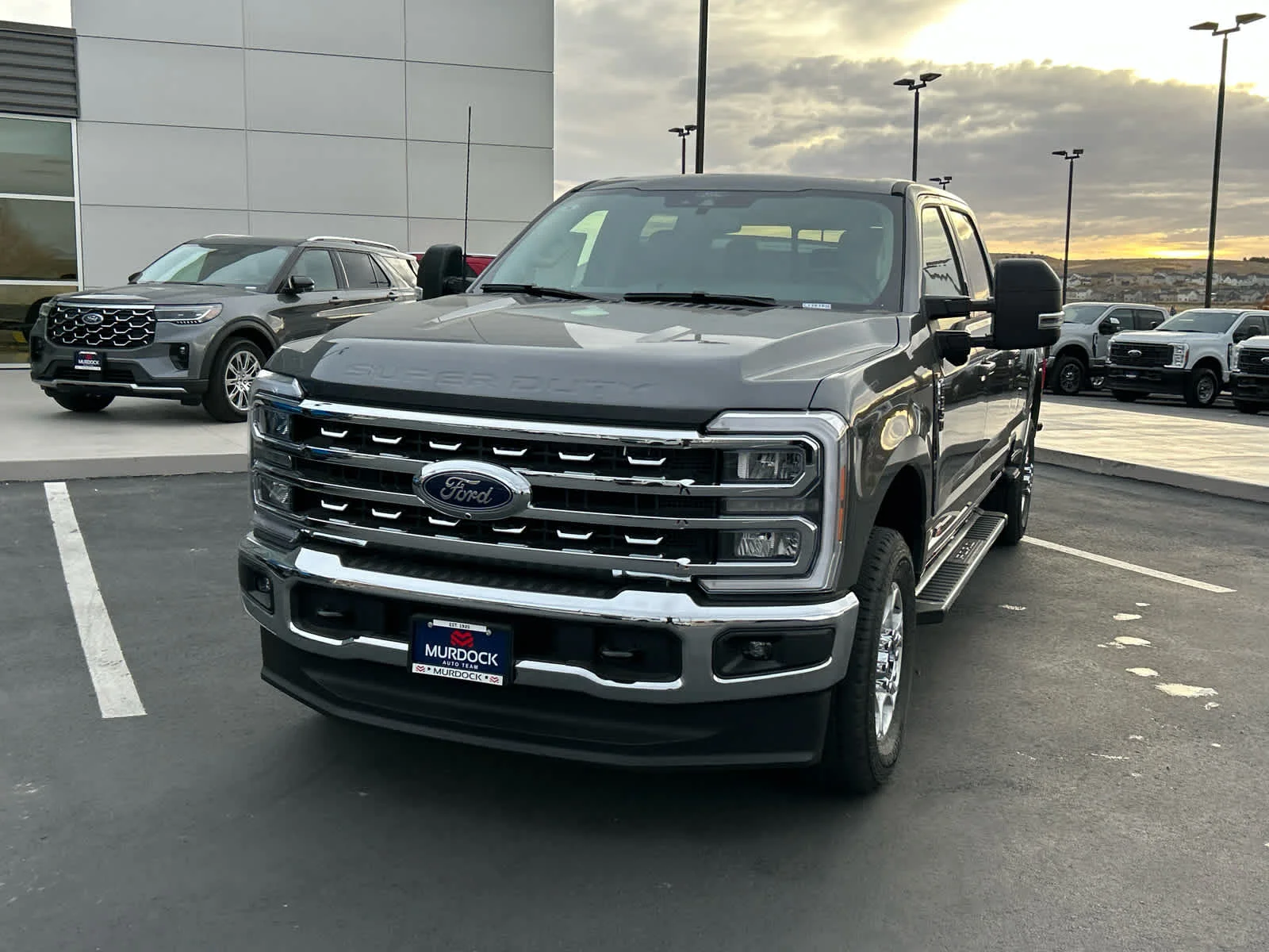 New 2026 Carbonized Gray Metallic Ford F-350® XLT image 3