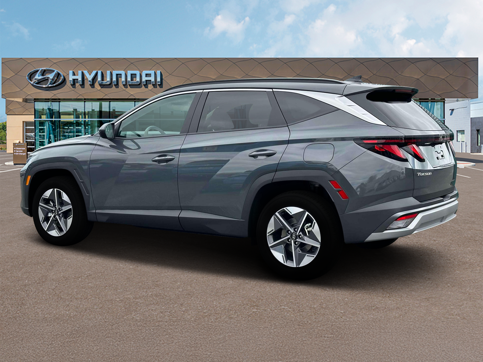 New 2026 Gray Hyundai SEL AWD image 4