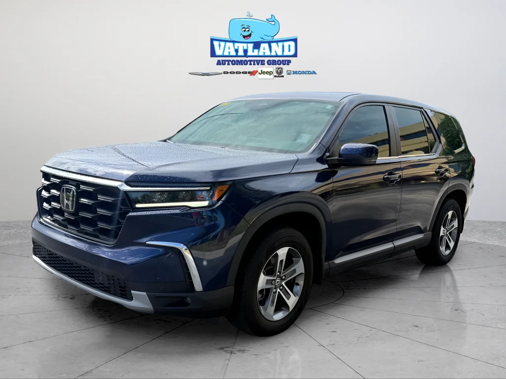 Used 2025 Obsidian Blue Pearl Honda EX-L image 1