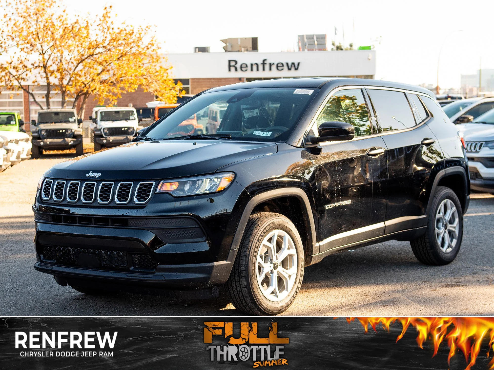 New 2026 Black Jeep Sport* image 1