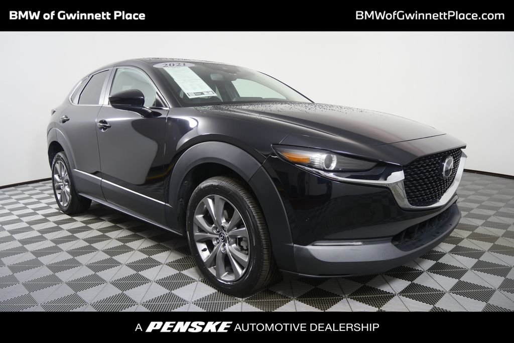 Used 2021 Jet Black Mazda Preferred image 1