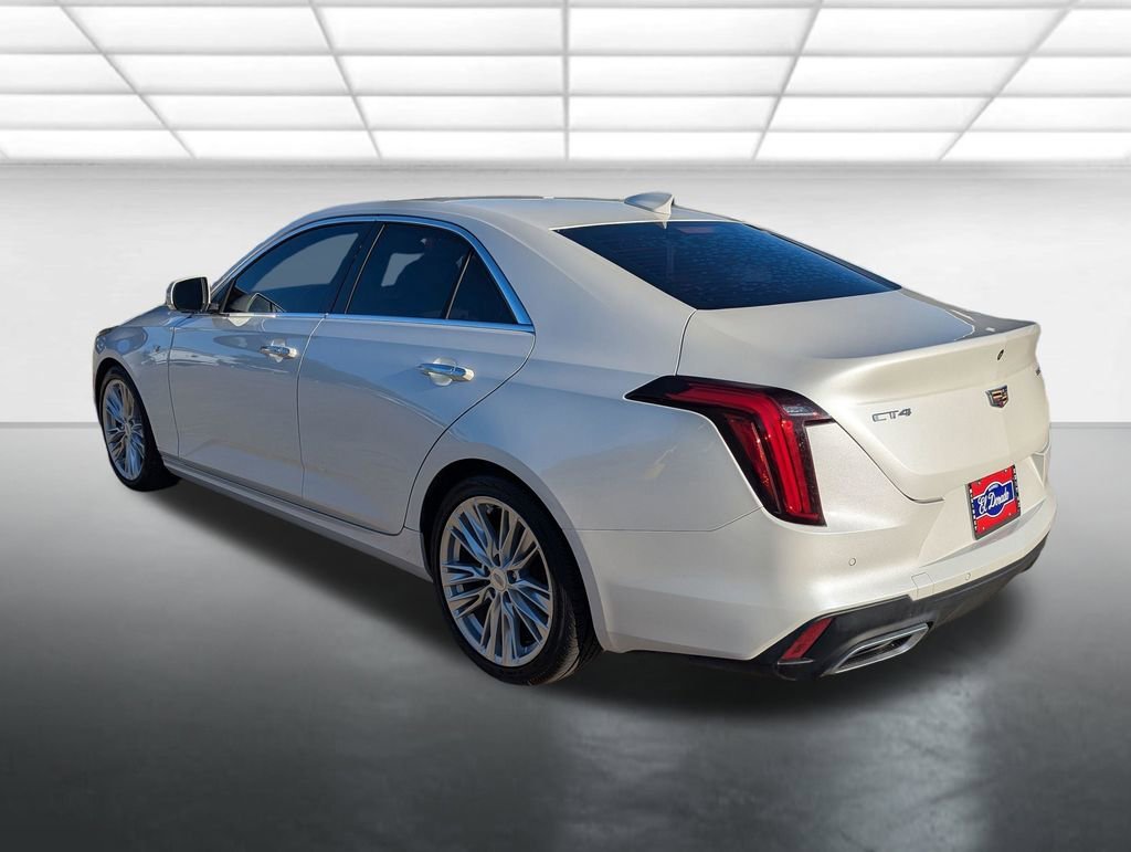 Used 2020 Crystal White Tricoat Cadillac Premium Luxury image 2