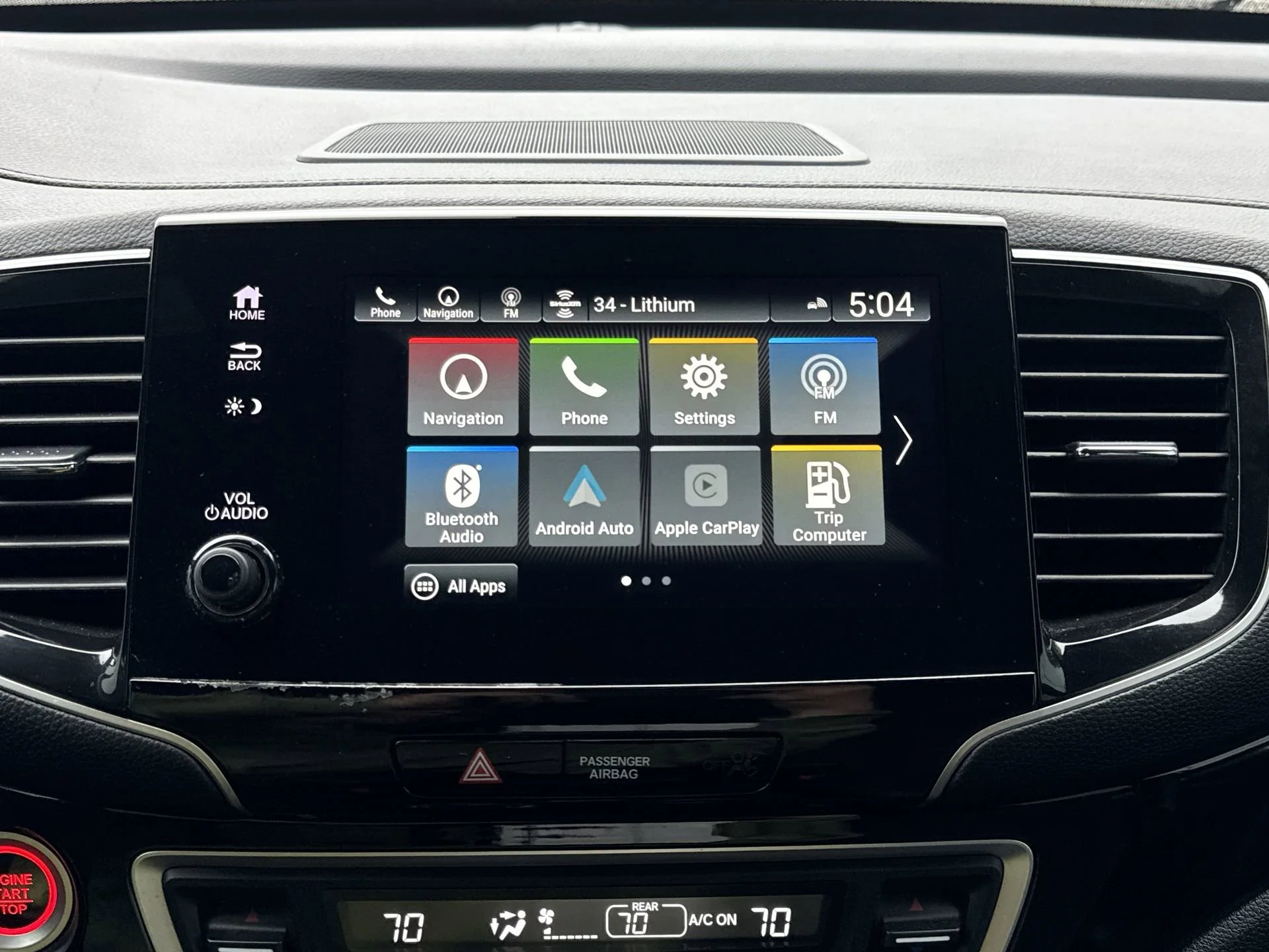 Used 2021 Platinum White Pearl Honda Touring image 16