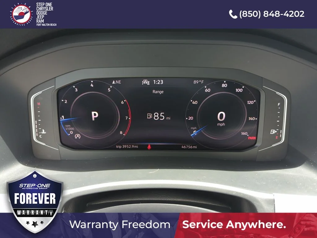 Used 2023 Black Volkswagen 3.6L V6 SE w/Technology image 41