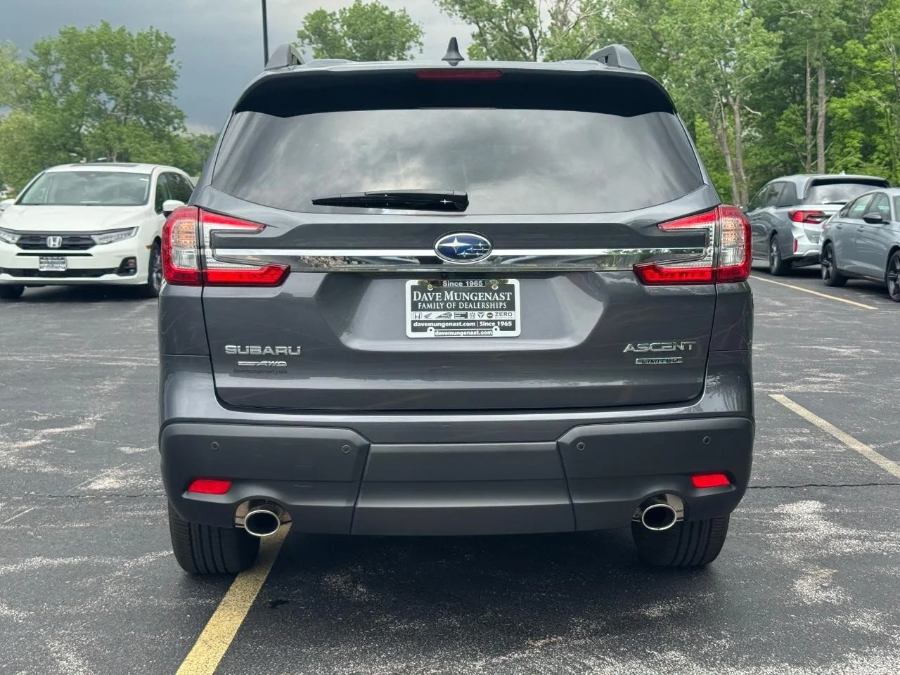 Used 2025 Magnetite Gray Metallic Subaru Limited 7-Passenger image 6
