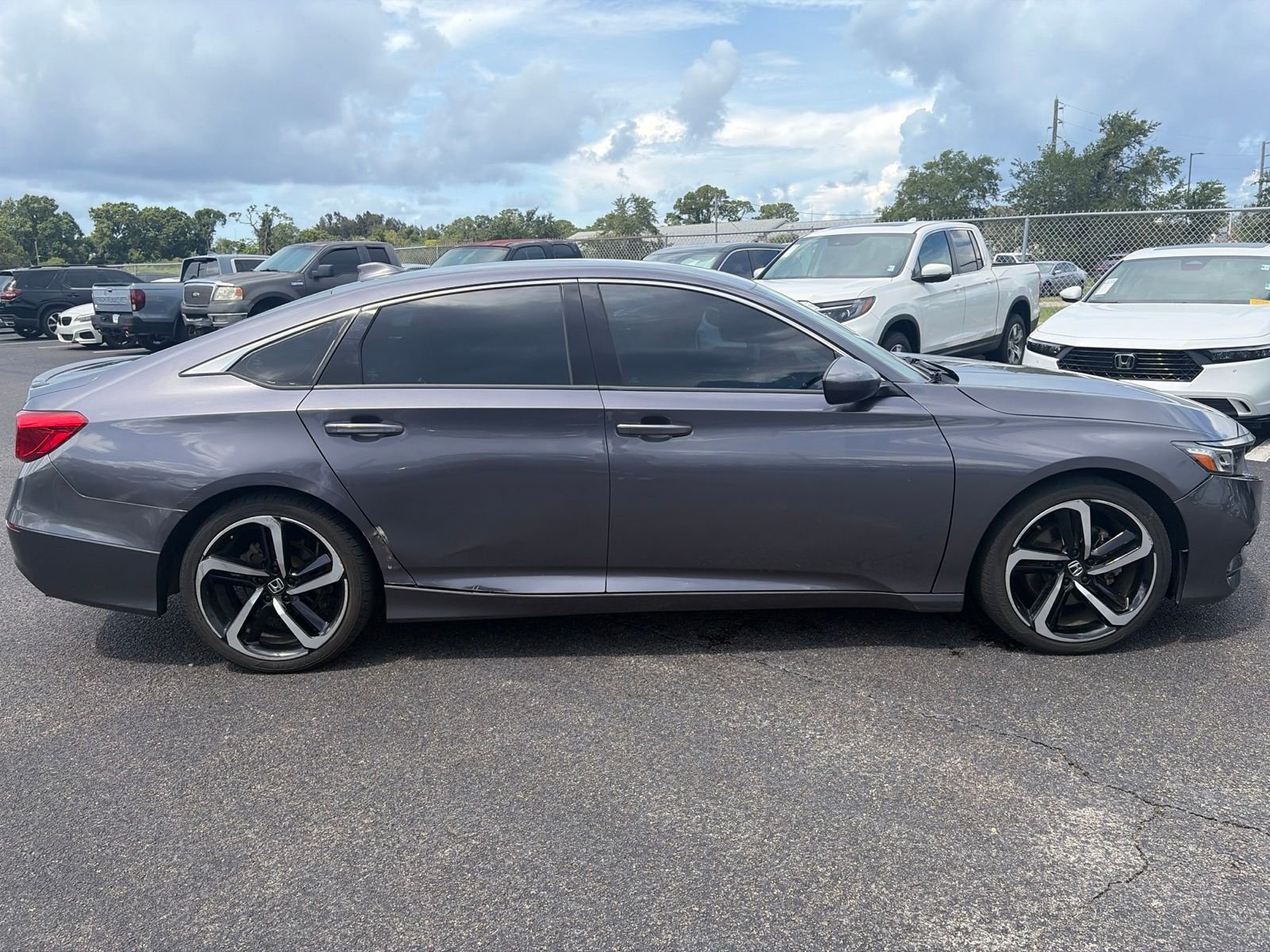 Used 2020 Gray Honda Sport image 8
