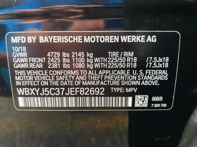 Used 2018 Jet Black BMW xDrive28i image 41