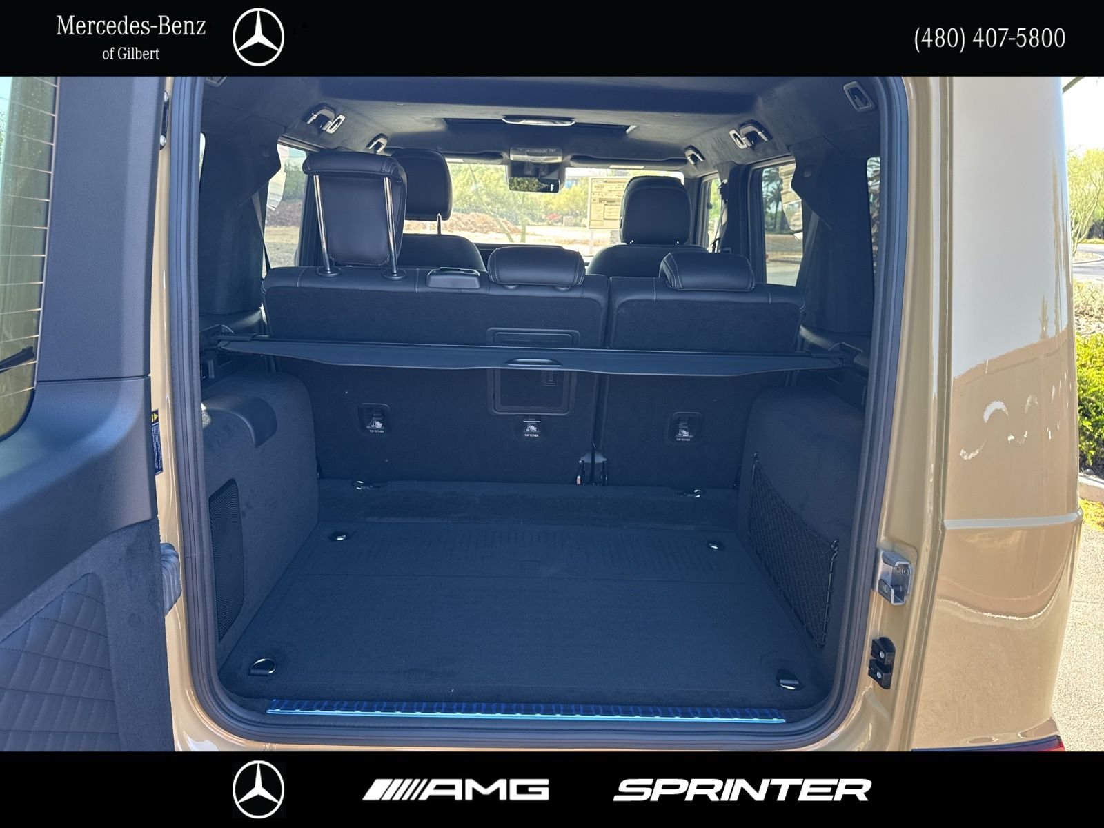 New 2025 MANUFAKTUR Desert Sand non-metallic Mercedes-Benz G 580 image 6
