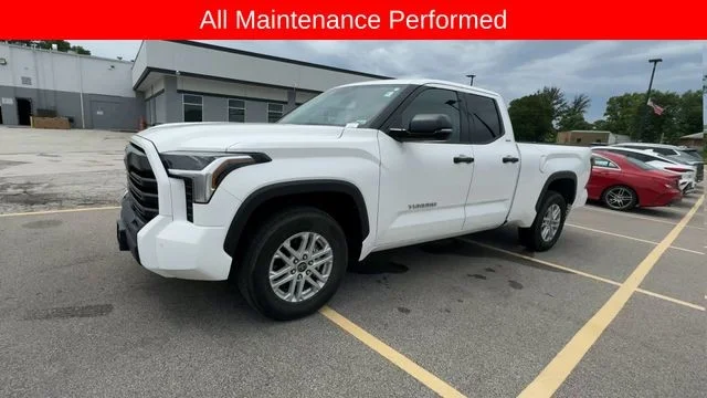 Used 2022 White Toyota SR5 Double Cab 6.5