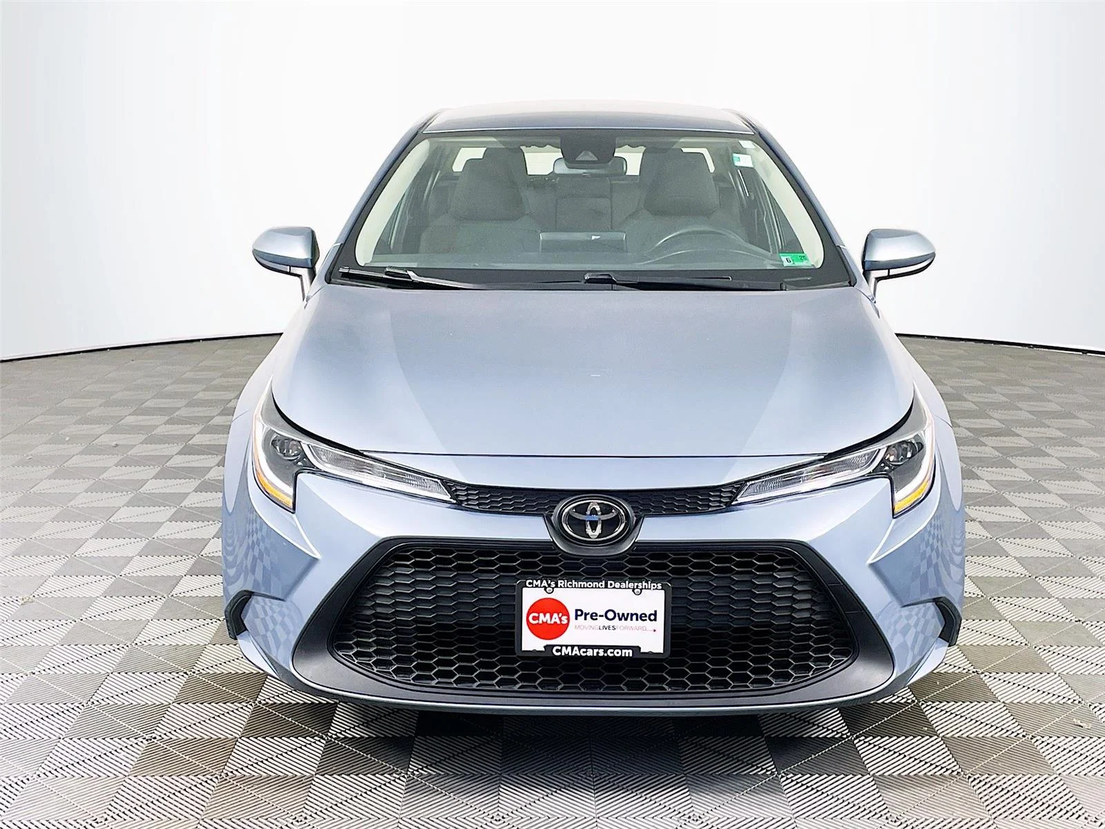 Used 2022 Toyota Corolla LE with VIN JTDEPMAE4NJ225543 for sale in South Chesterfield, VA
